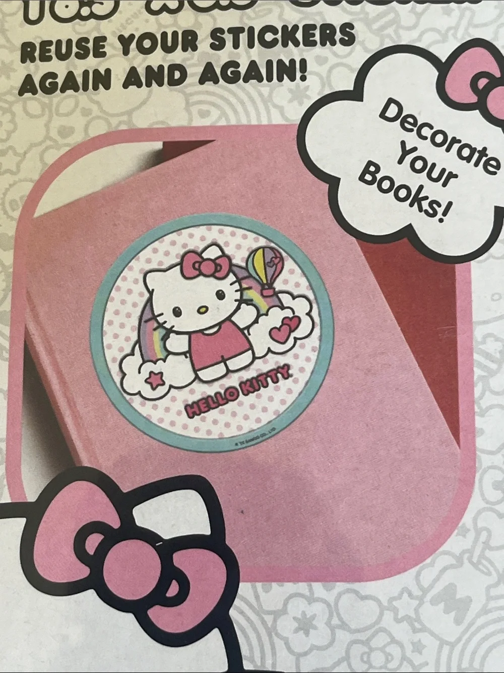 Hello Kitty adhesive backed